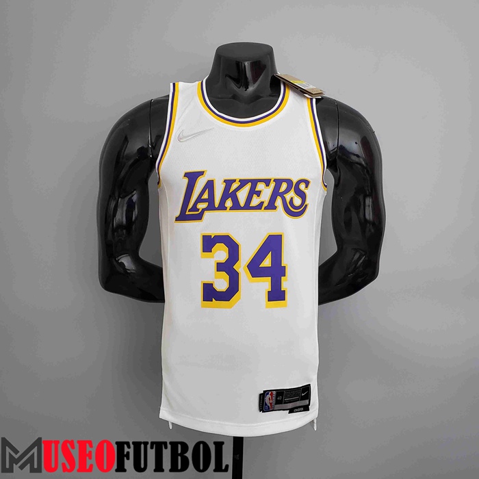 Camiseta Los Angeles Lakers (O'NEAL #34) Blanco