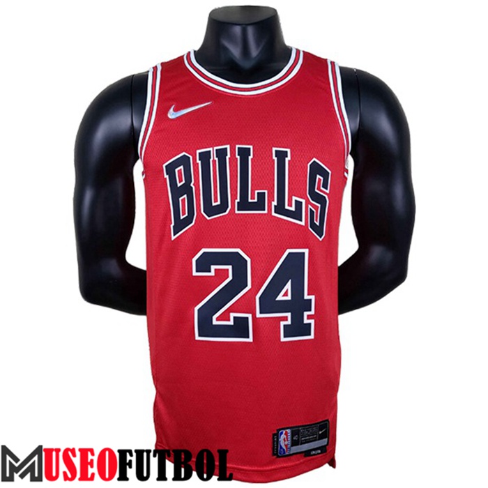 Camiseta Chicago Bulls (MARKKANEN #24) Rojo