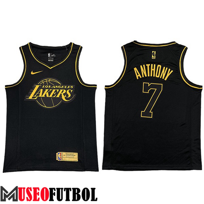 Camiseta Los Angeles Lakers (ANTHONY #7) Negro