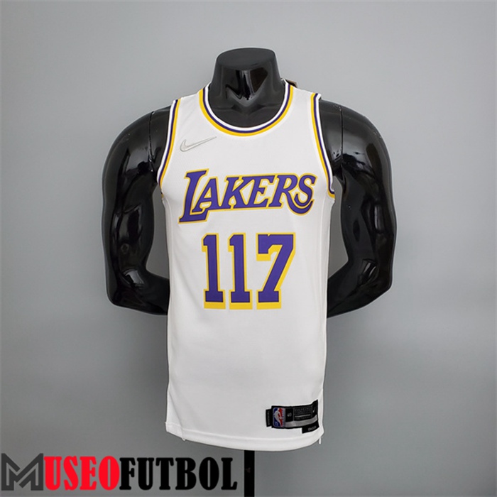 Camiseta Los Angeles Lakers (Chief #117) Blanco 75 Aniversario X-BOX Joint