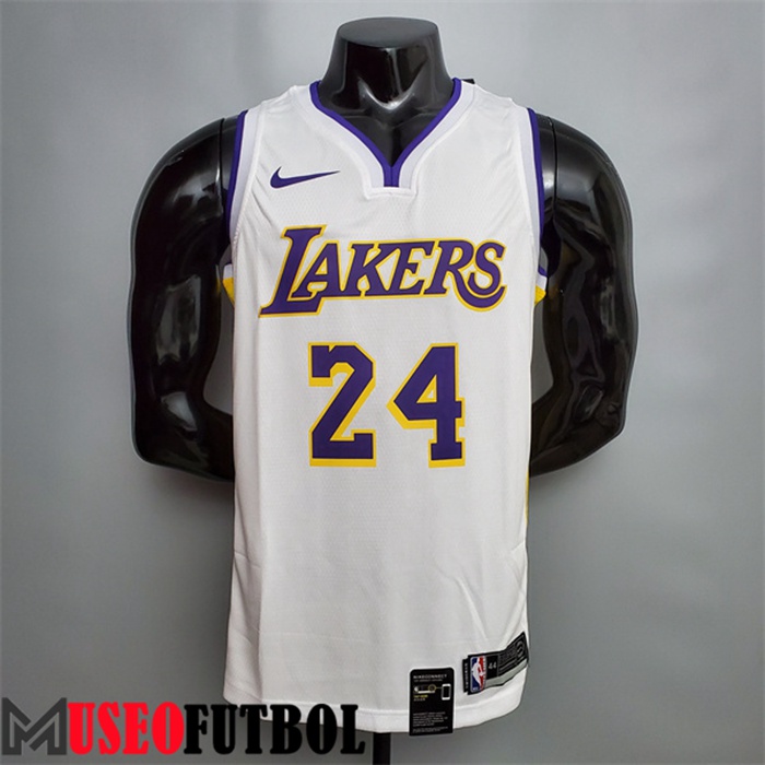 Camiseta Los Angeles Lakers (Bryant #24) Blanco