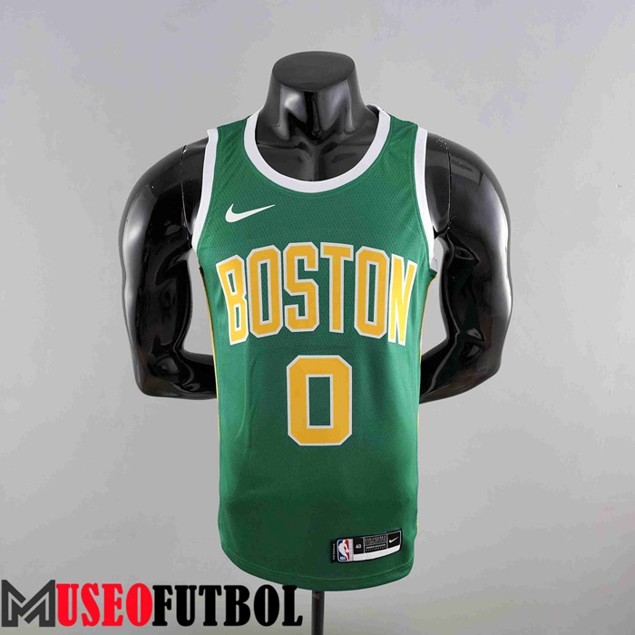 Camiseta Boston Celtics (TATUM #0) Verde