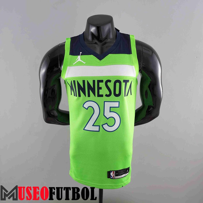 Camiseta Minnesota Timberwolves (Rosa #25) Verde Air Jordan