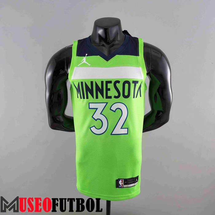 Camiseta Minnesota Timberwolves (TOWNS #32) Verde Air Jordan