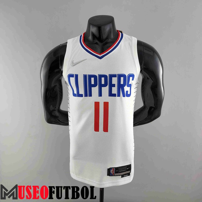 Camiseta Los Angeles Clippers (WALL #11) Blanco 75 Aniversario