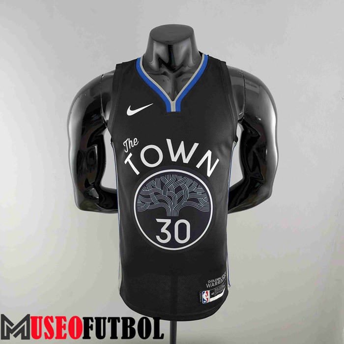 Camiseta Golden State Warriors (CURRY #30) 2020 Negro City Edition