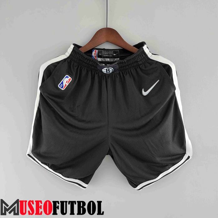 Cortos NBA Brooklyn Nets Negro 75 Aniversario