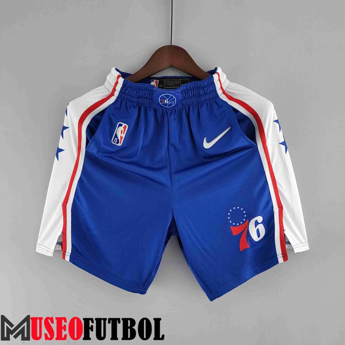 Cortos NBA Philadelphia 76ers Azul/Blanco 75 Aniversario