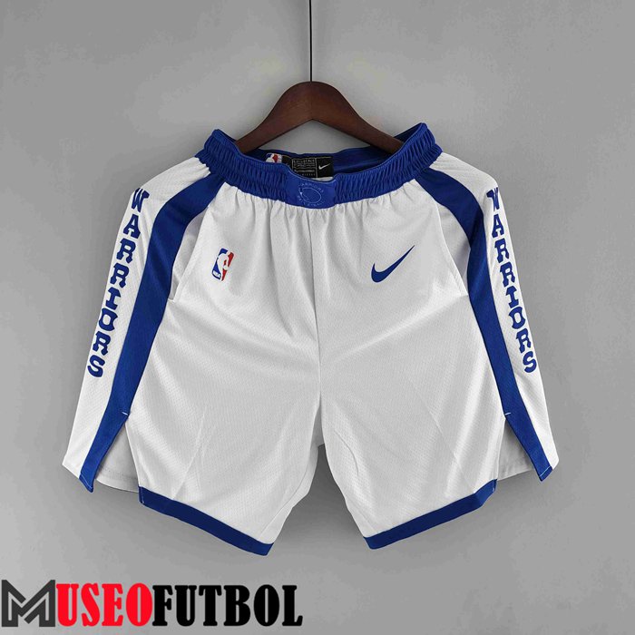 Cortos NBA Golden State Warriors Blanco/Azul Trim