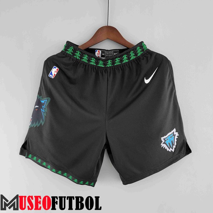 Cortos NBA Minnesota Timberwolves Retro Negro