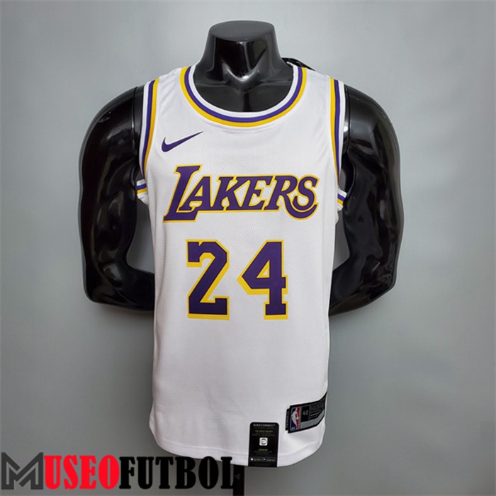 Camiseta Los Angeles Lakers (Bryant #24) Blanco