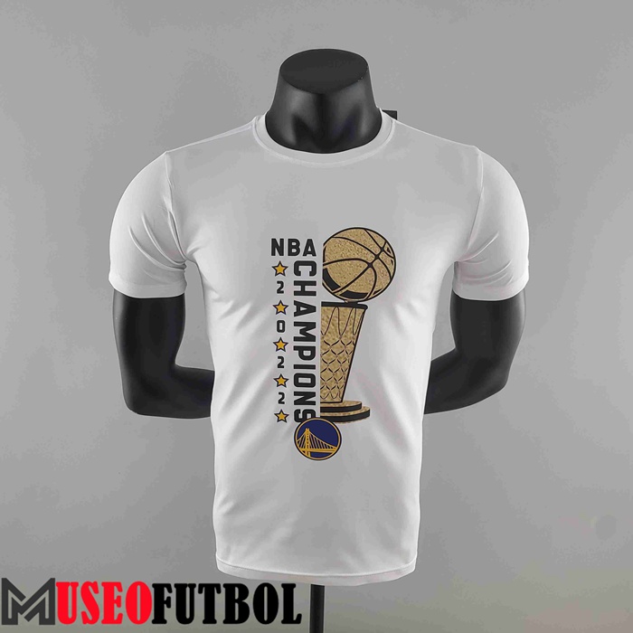 NBA Golden State Warriors T-Shirt Blanco #K000219