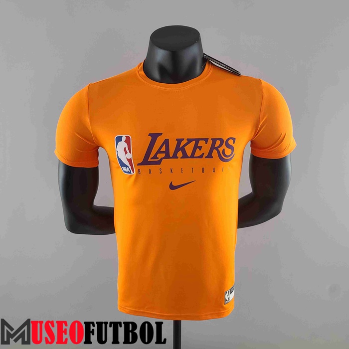 NBA Los Angeles Lakers T-Shirt Naranja #K000220