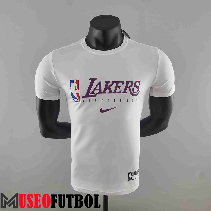 NBA Los Angeles Lakers T-Shirt Blanco #K000221