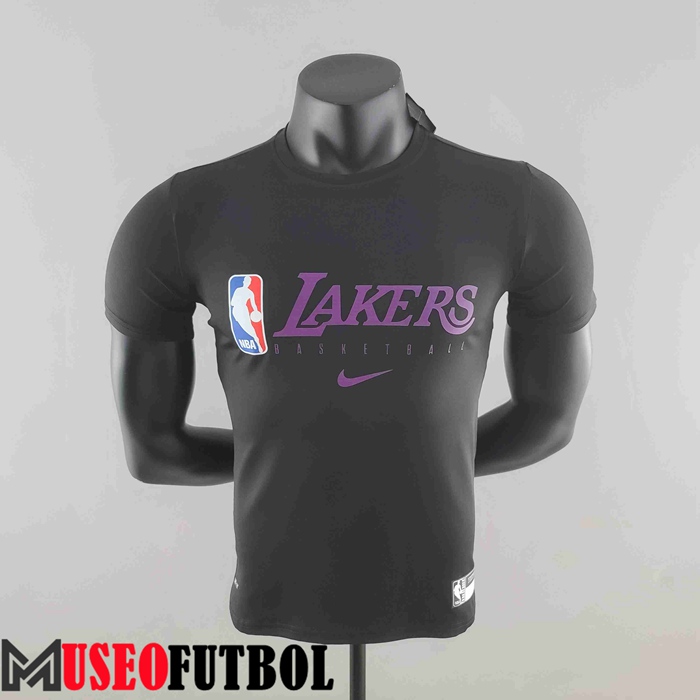 NBA Los Angeles Lakers T-Shirt Negro #K000222