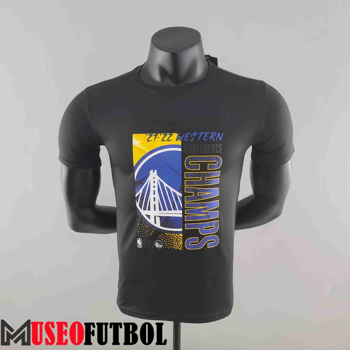 NBA Golden State Warriors T-Shirt Negro #K000223