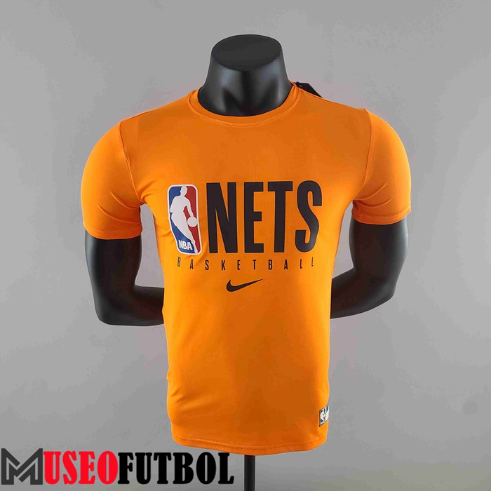 NBA T-Shirt Negro Naranja #K000229