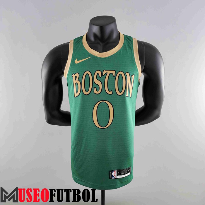 Camiseta Boston Celtics (TATUM #0) 2020 Verde City Edition