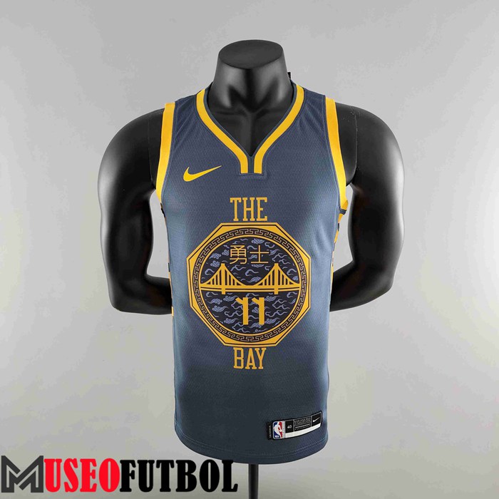 Camiseta Golden State Warriors (HOMPSON #11) 2018 Gris