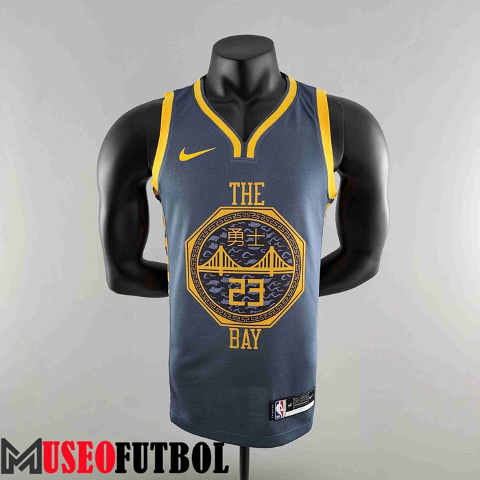 Camiseta Golden State Warriors (GREEN #23) 2018 Gris