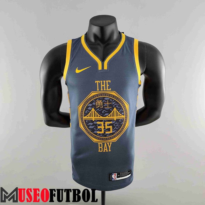 Camiseta Golden State Warriors (DURANT #35) 2018 Gris