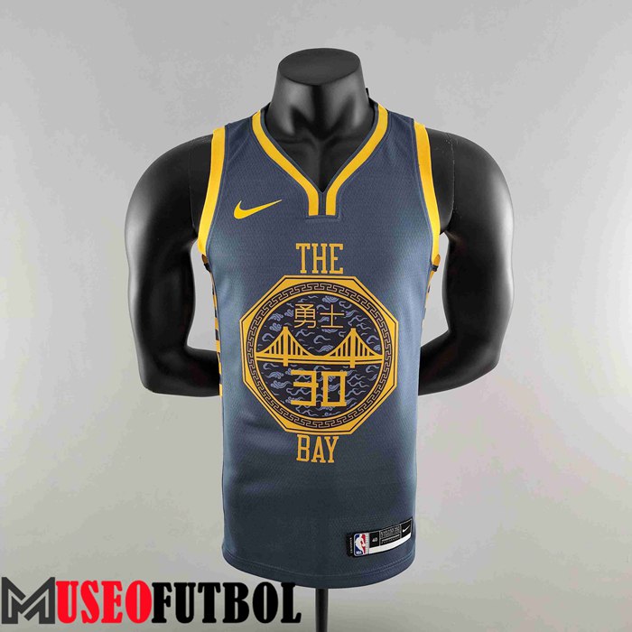 Camiseta Golden State Warriors (CURRY #30) 2018 Gris