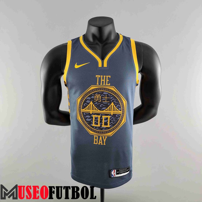 Camiseta Golden State Warriors (KUMINGA #00) 2018 Gris