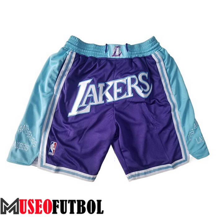 Cortos NBA Los Angeles Lakers Púrpura