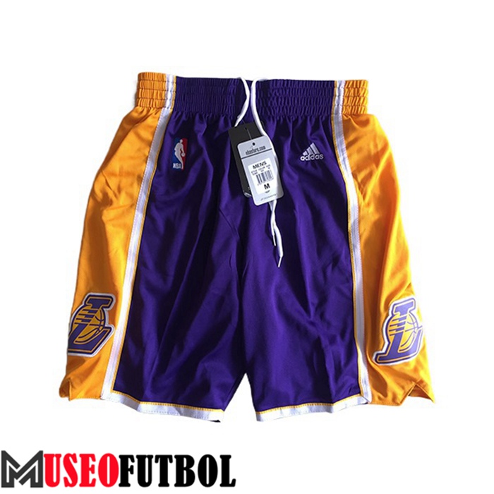 Cortos NBA Los Angeles Lakers Púrpura