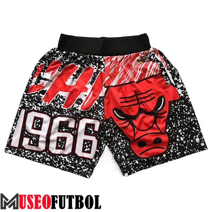 Cortos NBA Chicago Bulls Negro