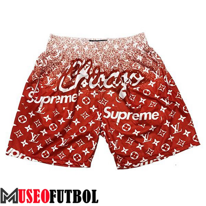 Cortos NBA Chicago Bulls Rojo