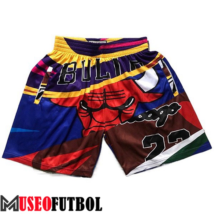 Cortos NBA Chicago Bulls Azul/Púrpura