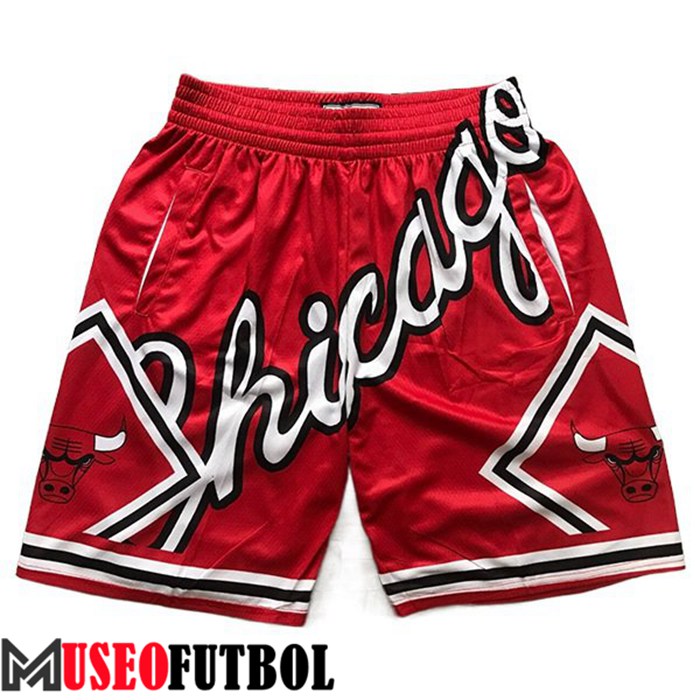 Cortos NBA Chicago Bulls Rojo