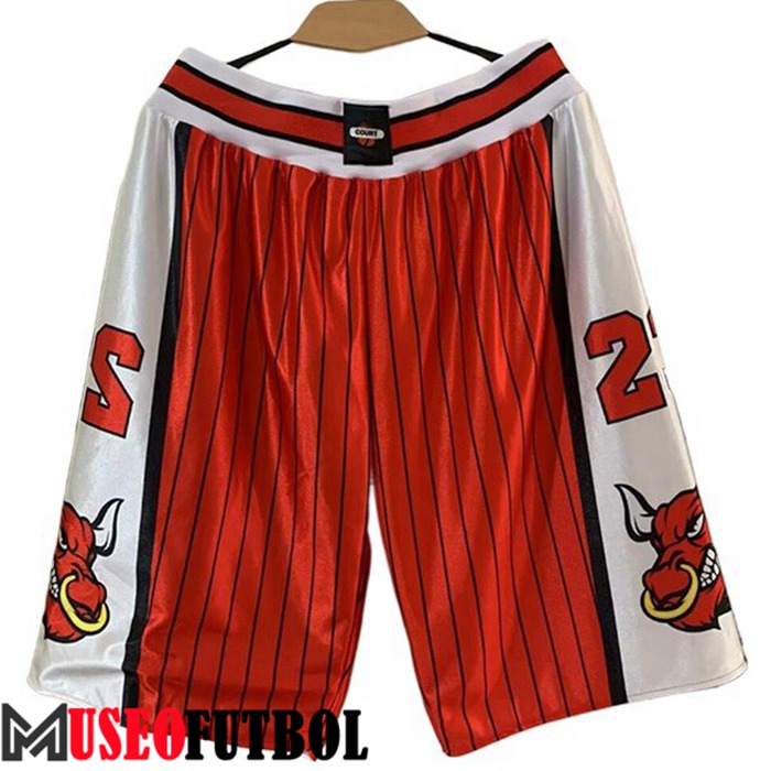 Cortos NBA Chicago Bulls Rojo/Blanco