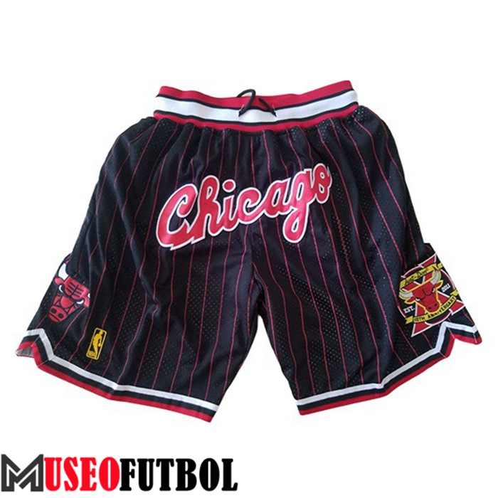 Cortos NBA Chicago Bulls Negro