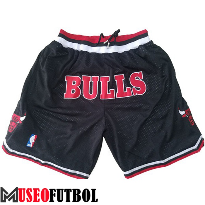 Cortos NBA Chicago Bulls Negro