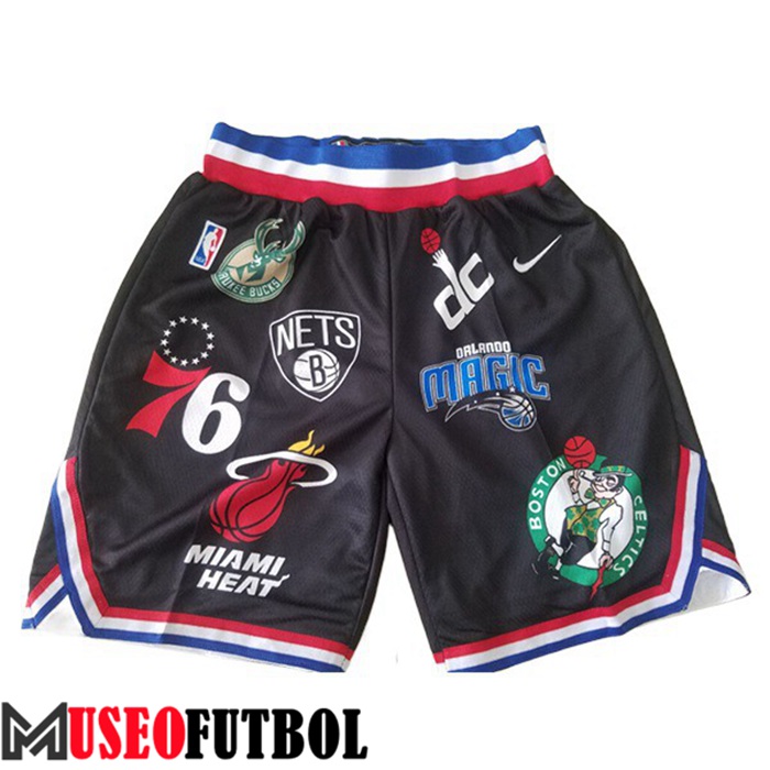 Cortos NBA Chicago Bulls Negro