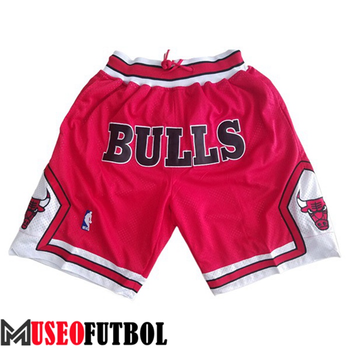 Cortos NBA Chicago Bulls Rojo