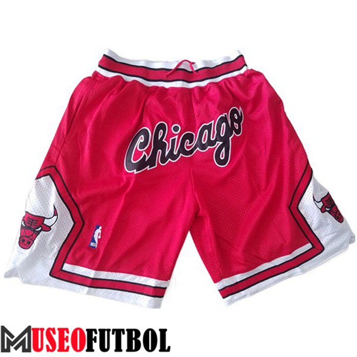 Cortos NBA Chicago Bulls Rojo