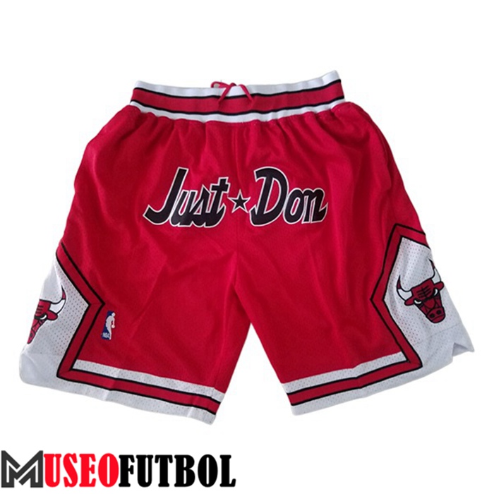 Cortos NBA Chicago Bulls Rojo