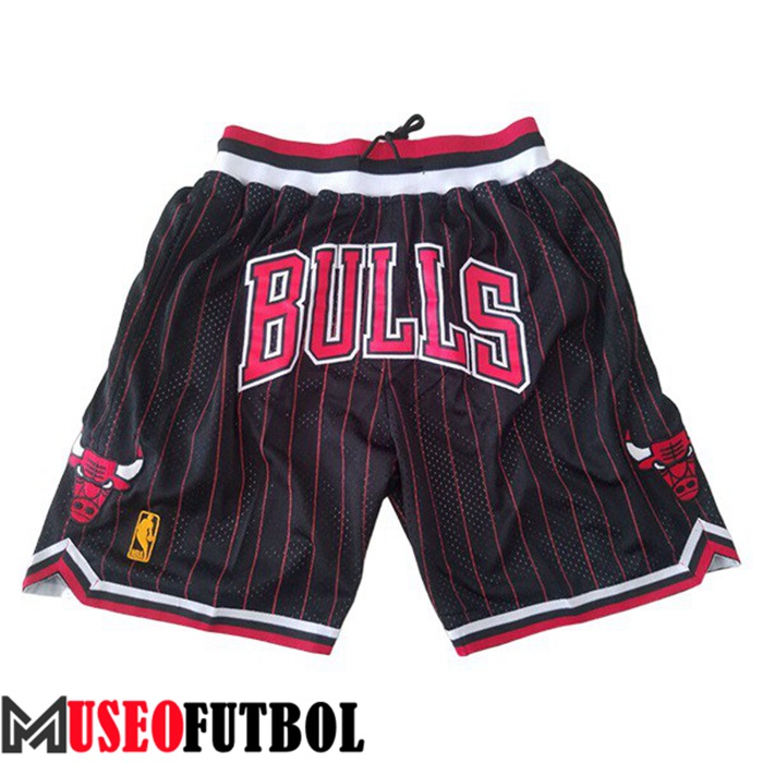 Cortos NBA Chicago Bulls Negro