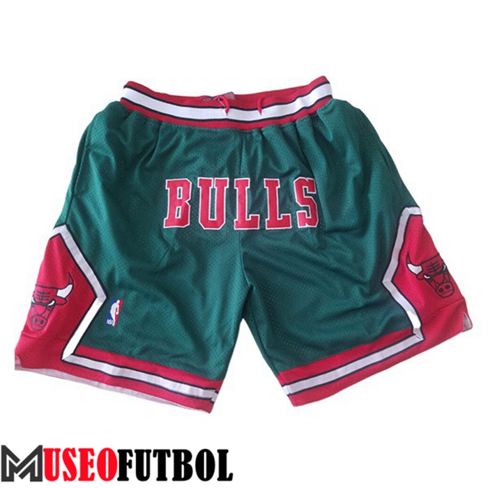 Cortos NBA Chicago Bulls Verde