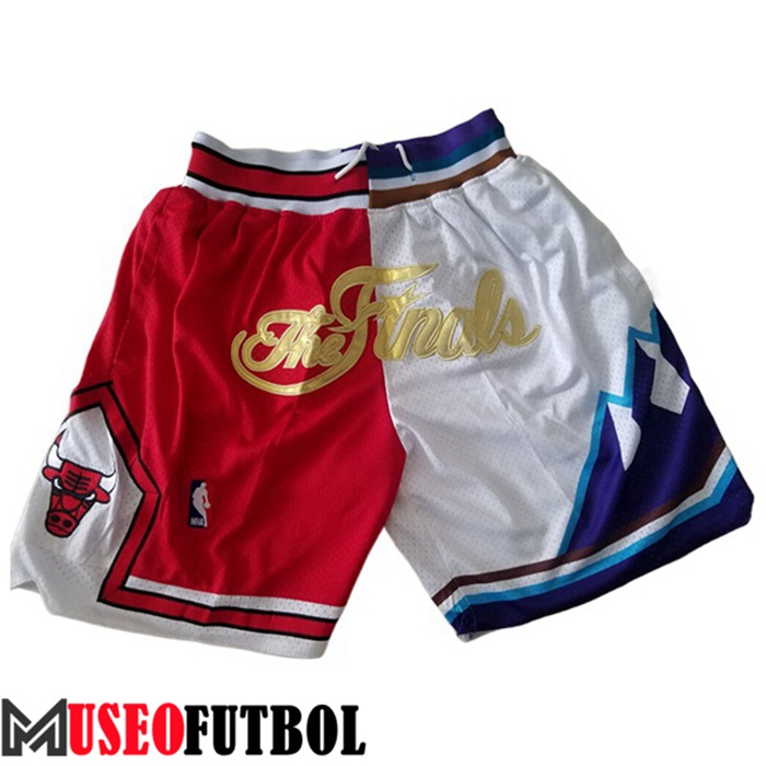 Cortos NBA Chicago Bulls Rojo/Blanco