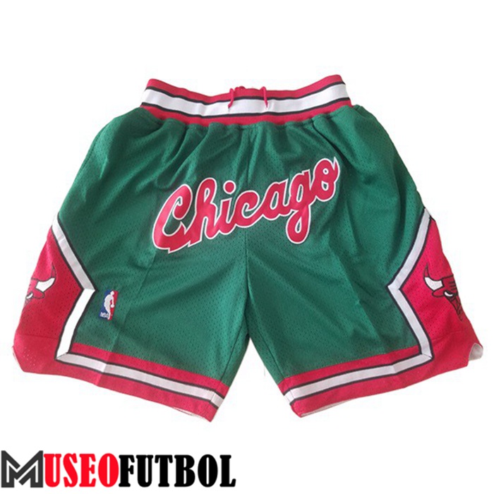 Cortos NBA Chicago Bulls Verde