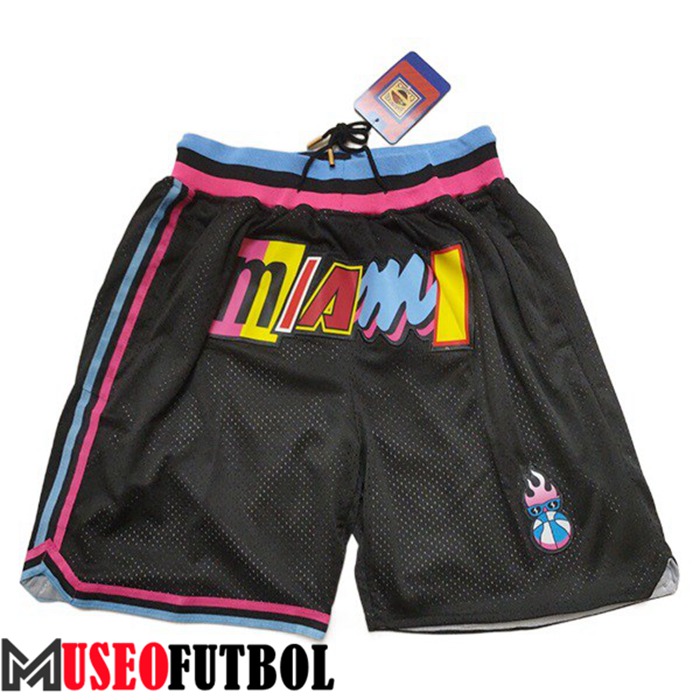 Cortos NBA Miami Heat Negro