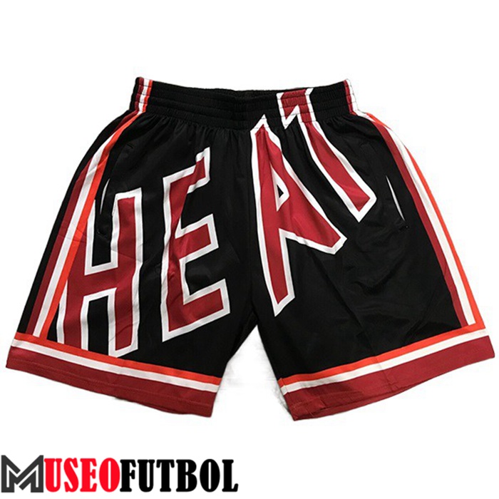 Cortos NBA Miami Heat Negro