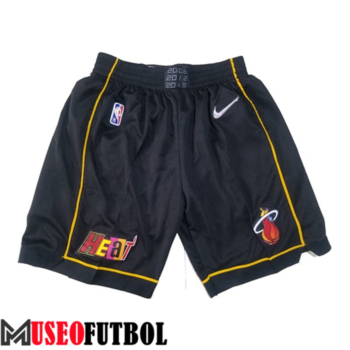 Cortos NBA Miami Heat Negro