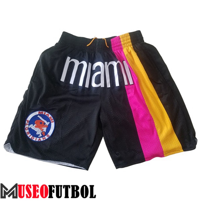 Cortos NBA Miami Heat Negro