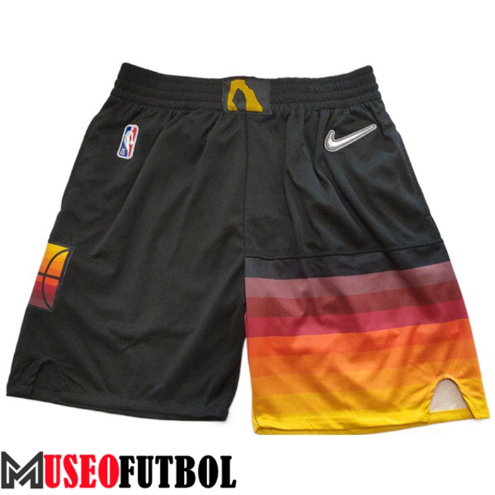 Cortos NBA Utah Jazz Negro