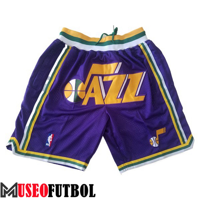 Cortos NBA Utah Jazz Púrpura